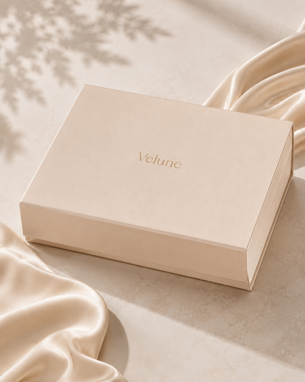 Coffret Soie Velune — Masque · Taie · Chouchou